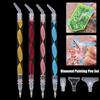 Cross Stitch Sewing Accessories Point Drill Pen Diamond Painting Pen 5D Diamond Painting Resin Pen