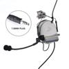 Тактическая гарнитура WADSN Comtac II для охоты C2, наушники для стрельбы с Kenwood U94 PTT, адаптер для шлема, мягкие наушники