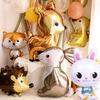 Decoration Balloon Useful Festive Vivid Color Jungle Animals Rabbit Bear Fox for Home