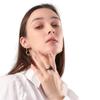 Модные Парные Кольца Романтичные Женские Сердце Синие Стразы Циркон Кольцо Мужские Нержавеющая Сталь Кельтский Дракон Кольцо Свадебные Украшения