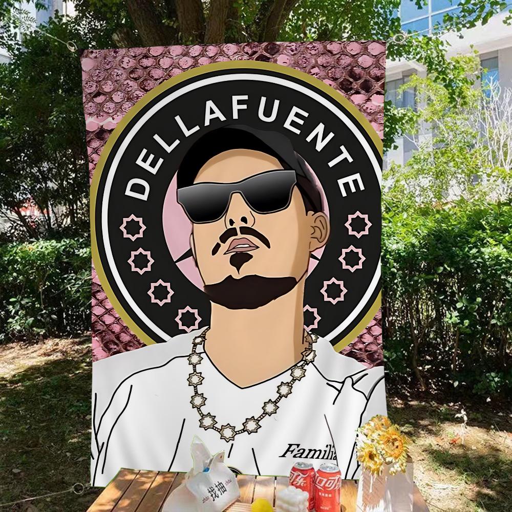 DDellafuente F C Banner INS Style Outdoor Party Decoration Atmosphere Flag