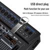 HuiDu QH08 8-Channel Professional DSP Audio Mixer