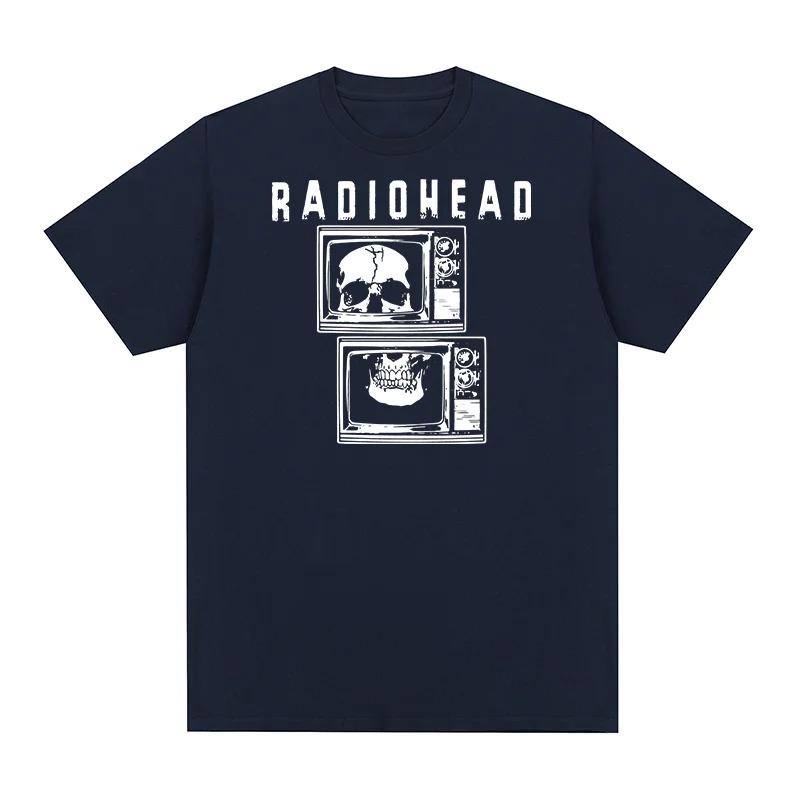 Radiohead Rock Band TShirt HipHop Music The Bends Fun Music Aesthetic Fashion 100 Cotton Mens TShirt New Style TShirts