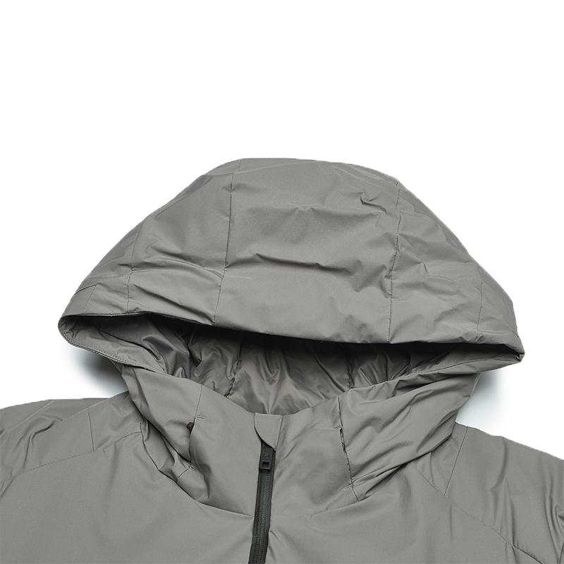 FILA BLUE Down Jacket Men's Star Morning Gray F11M442918FDY