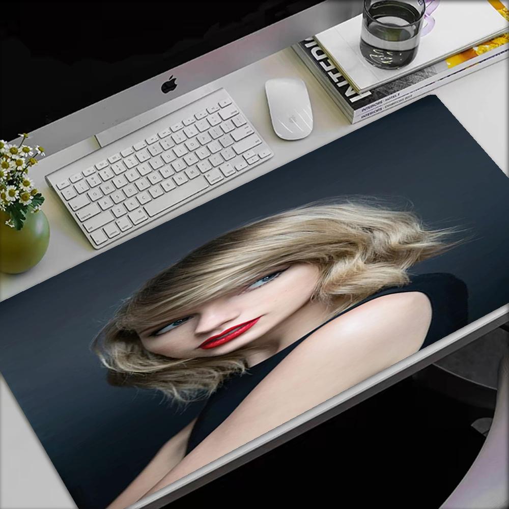 Taylor Theme Mouse Pad, Non Slip Rubber Base, Multifunctional Office & Home Decor, Perfect for Workspace Personalization.