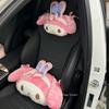 Cute Cartoon Car Headrest Neck Pillow Waist Rest Car Seat Lumbar Support Headrest Interior Supplies Chair Gift Girls