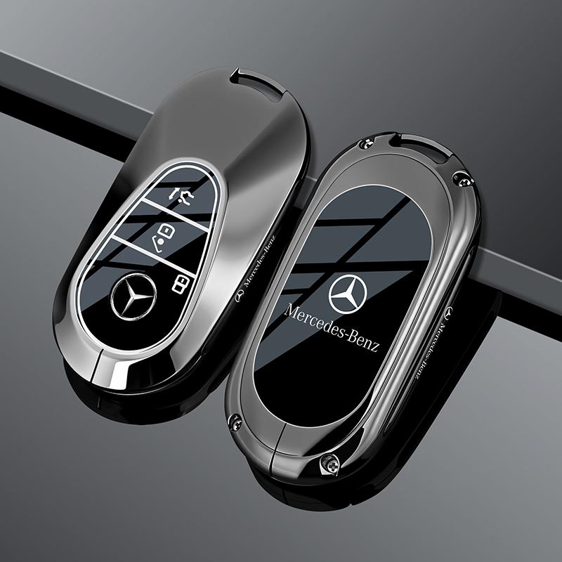 Zinc Alloy Car Remote Key Case Cover Shell For Mercedes Benz A C E S G Class GLC CLE CLA GLB GLS W177 W205 W213 W222 X167 AMG PM5