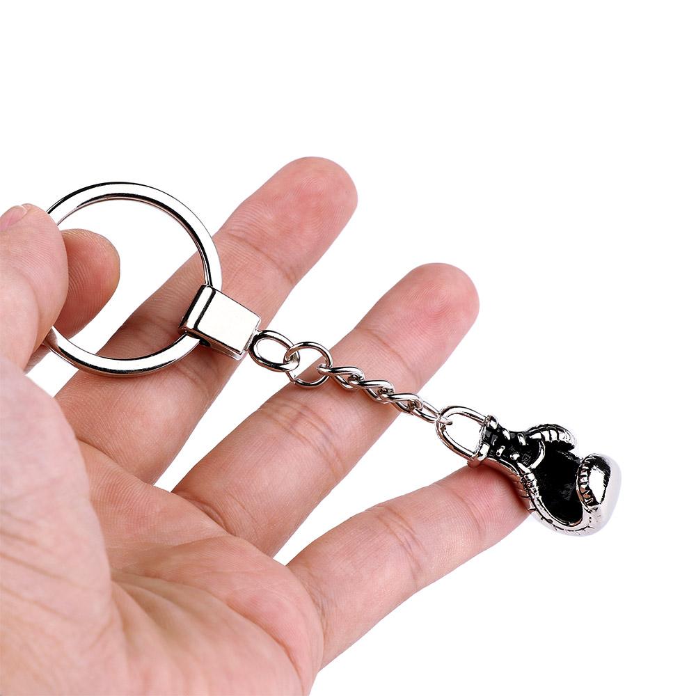 New 1PC Cute Dreamed Zinc Zinc Alloy High Quality Metal Car Gift Key Ring Keyfob Boxing Gloves Keychain