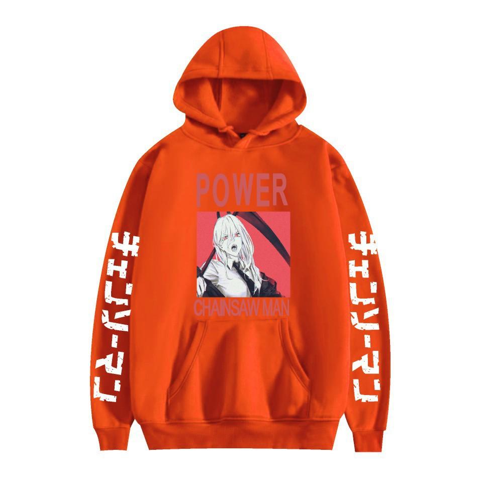 Человек-бензопила Осень Зима Флис Уличная одежда Топы Мужские Женские Модные Толстовки