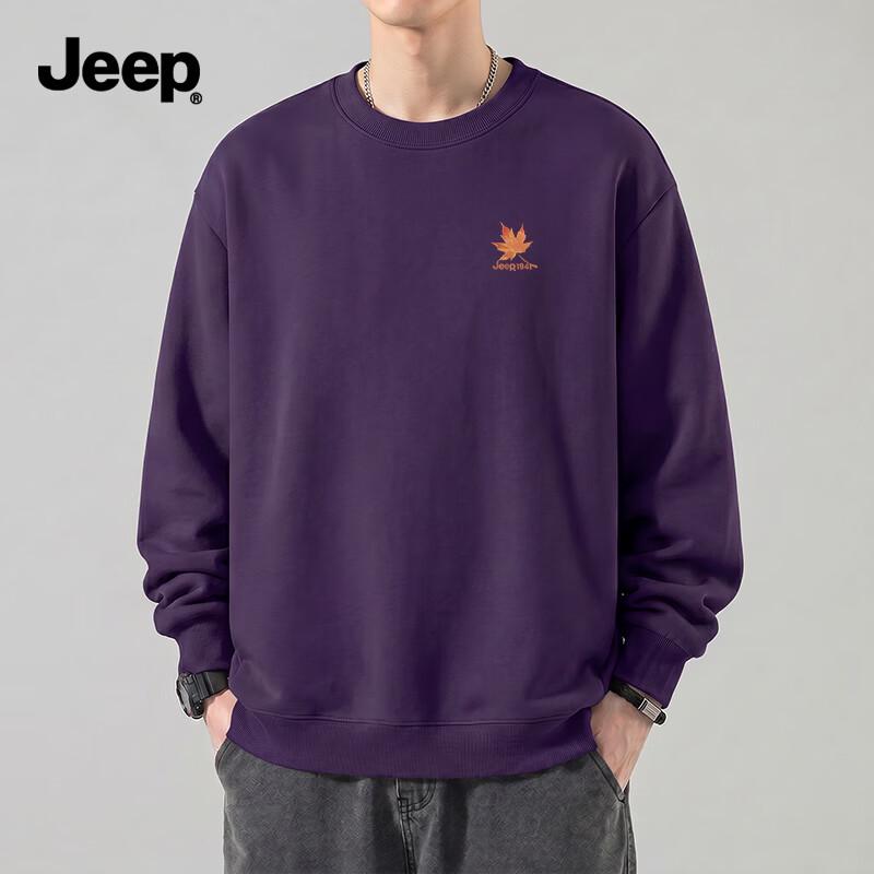 Jeep Мужской повседневный свитшот с круглым вырезом