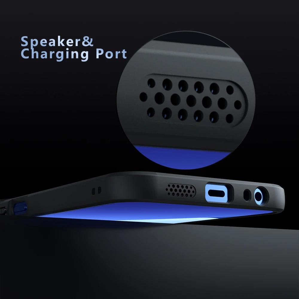 For POCO C85 Wireless Charging Magnetic Acrylic Matte Case For Redmi 15C 4G 5G Shockproof Transparent Cover Hard Bumper