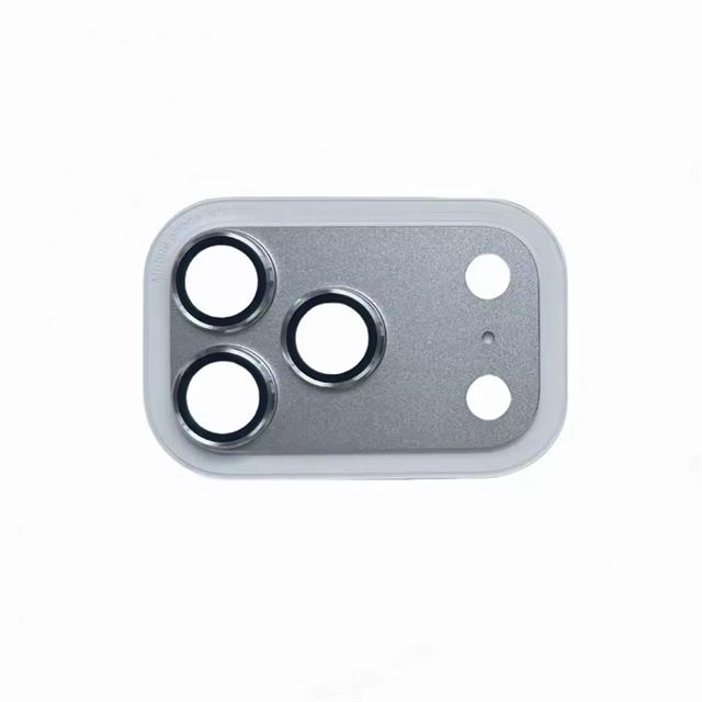 Metal Alloy Camera Lens Protector for iPhone 17 Pro 17 Pro Max 5G, Tempered Glass Lens Cover Ring Cap Anti-Scratch