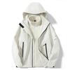 Outdoor Three-in-one Rubber Jacket for Men's Waterproof Hiking Hiking Hiking Hiking Clothes Detachable Fleece Jacket for Women