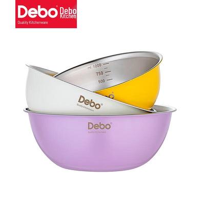 Набор кастрюль из нержавеющей стали Debo DEP-929