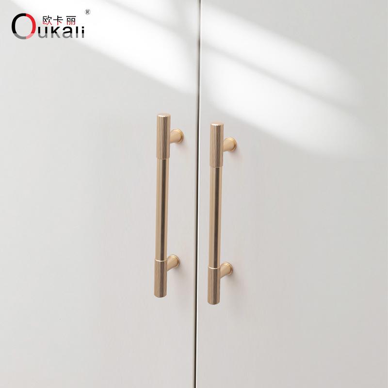 China Aluminum Alloy Handle for Shape Cabinet Drawer Wardrobe Dresser Bedroom Bathroom Living Room Hotel Villa Use