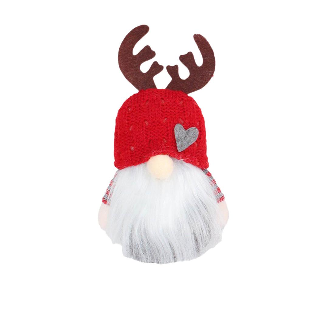 Christmas Gnome Knitted Yarn Doll, Cute Positive Energy Funny Doll Ornaments