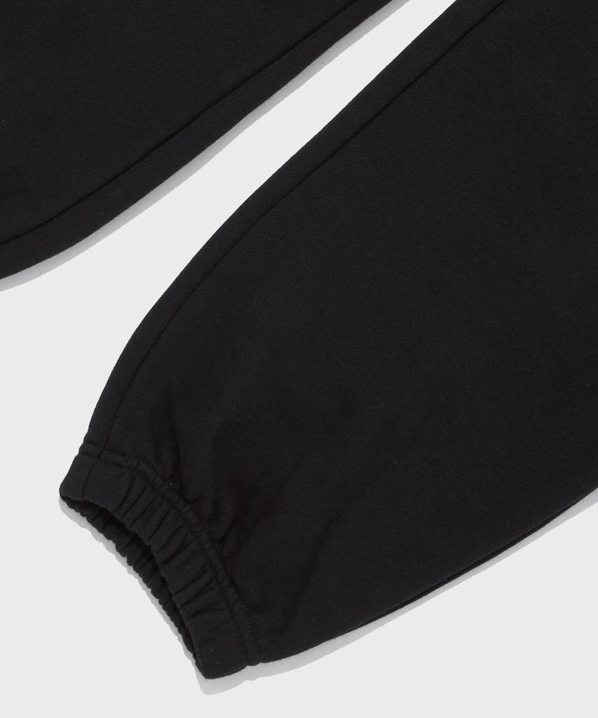 CHAMPION C-Logo French Terry Elastic Waist Jogger Pants Black