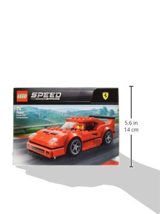 Конструктор LEGO Ferrari F40 Competizione 75890 — игрушечный автомобиль для мальчиков