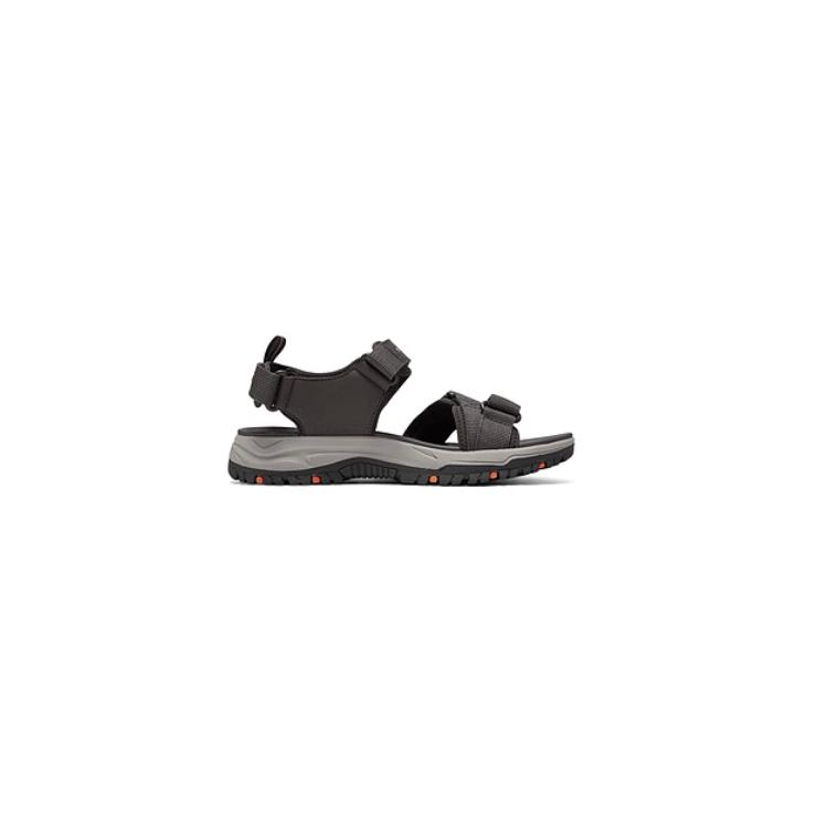 Skechers Роскошные пенные удобные мягкие нескользящие пляжные сандалии Мужские сандалии Серый 205478-CHOC