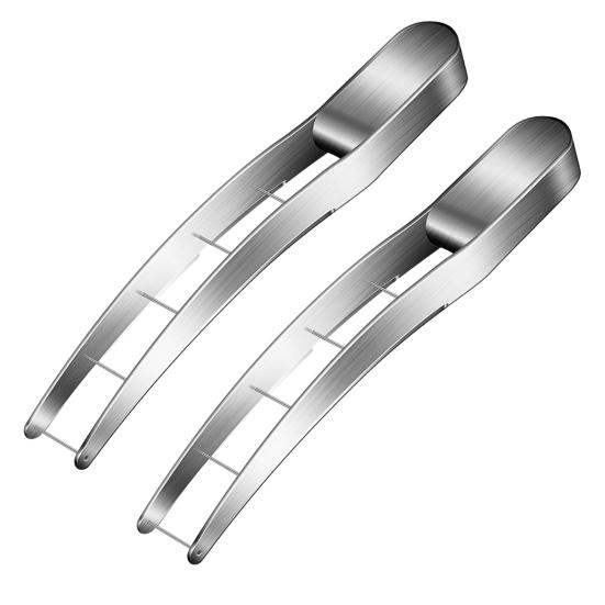 Watermelon Cutter Slicer Stainless Steel Fruit Splitter with Safe Grip Melon Slicers Tool Kitchen Gadget