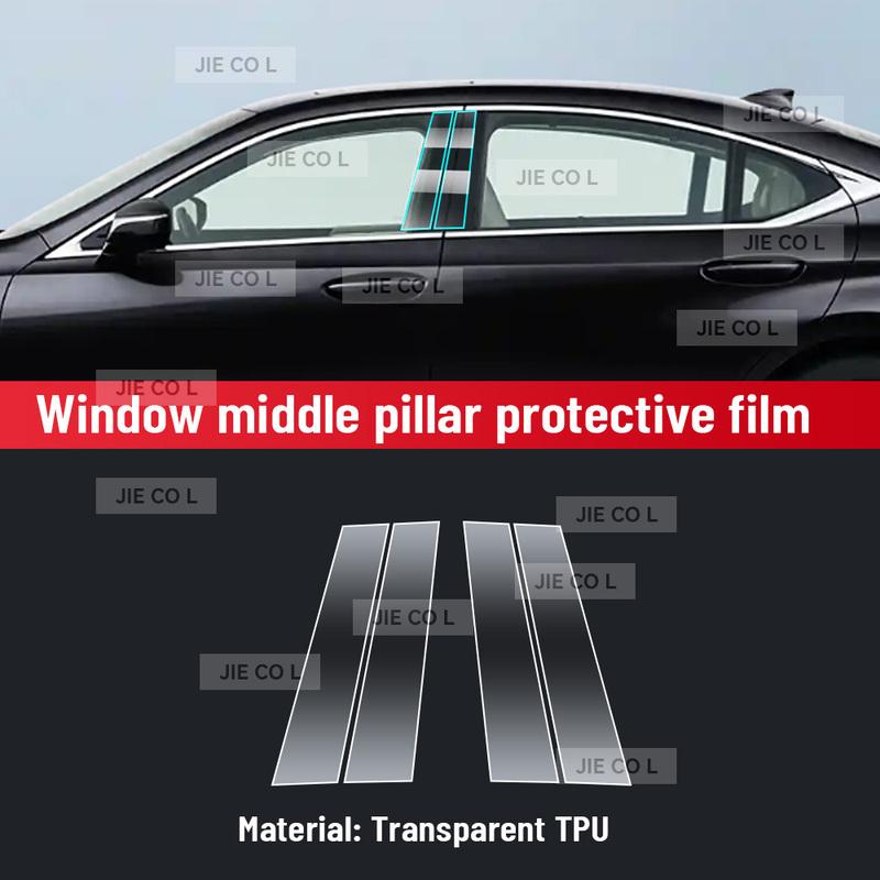 Transparent TPU For LEXUS ES 2024 Car Center Console Media Dashboard Navigation Anti-scratch Protector Interior Film