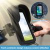 Bike Phone Holder Bag Waterproof Bike Handlebar Bag 360° Rotatable Bike Phone Holder Bag Protective Case Bike Phone Accessories