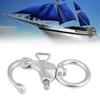 2Pcs Split Ring Pin Snap Shackle Round Brace Ring Useful Tool Round Ring Shackle  Camera Straps