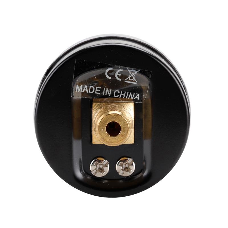 TS-Z51 Dual Scale Economic Pressure Gauge Water Pressure Gauge Stainless Steel 1/8'' NPT Lower Mount