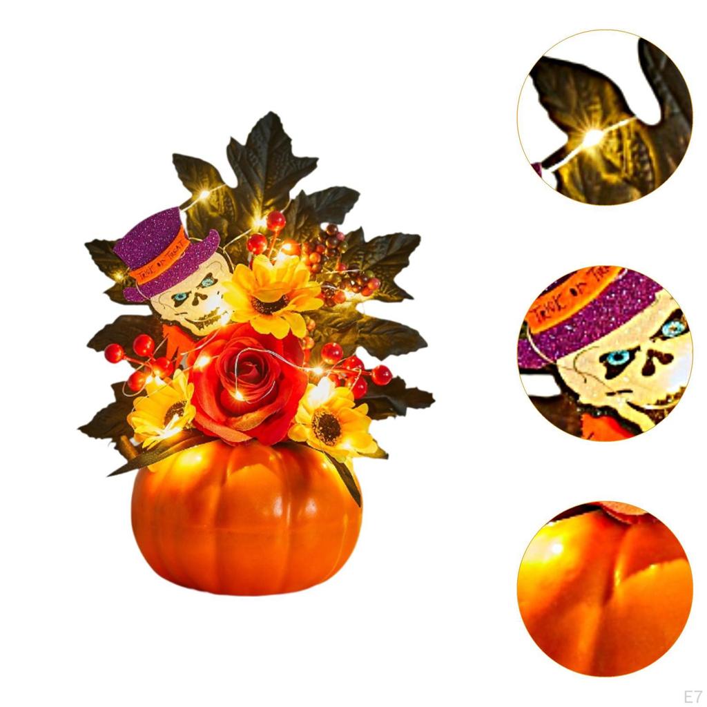 Halloween Pumpkin Artificial Ornament Fall Party Fake Pumpkins Model