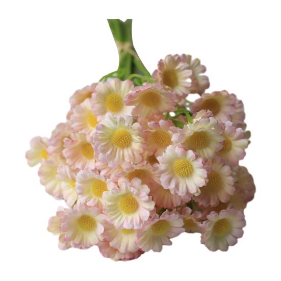 Искусственный букет цветов на гибких стеблях, реалистичные шелковые искусственные цветы для декора дома в лесном стиле, не требующие ухода, свадебные композиции