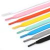 1 Pair Classic Shoelaces Rubber Band for Shoes Flat Braided Hollow Rope Laces Simple Leisure Sports Shoestring 100/120/140/160CM