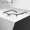 VEITHDIA анти-синий свет очки оптические алюминиево-магниевые оправа TR90 очки для мужчин близорукость компьютерные очки для мужчин V8727
