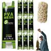 Pva Soluble Mesh Feeder Carp Fishing Lure Refill Rig Hook Bait Wrap Bag 500X18/25/37/44Mm Water Soluble Bait Thrower For Fishing