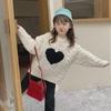 Girls' Knitted Sweater 2024 Spring/Autumn - Children's Fashion Pullover with Round Neck
