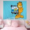 Cartoon GGarfield Cat Anime Tapestry Hanging Tarot Hippie Wall Rugs Dorm Home Decor