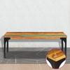 VidaXL Table basse 100 x 60 x 35 cm Bois de récupération solide