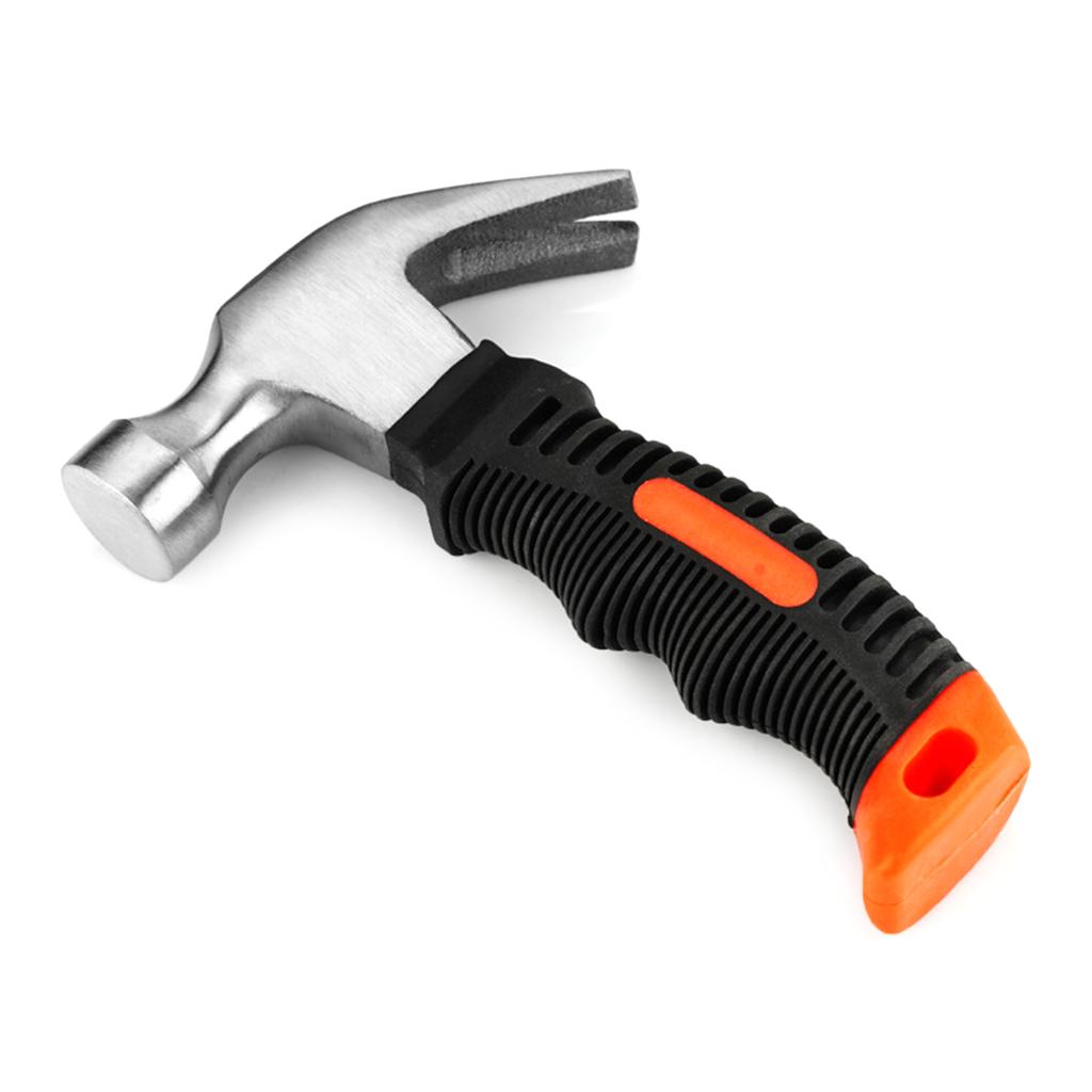 Portable Non-slip Handle Steel Hammer Household Multifunctional Construction Tool Woodworking Hammer Nail Claw Hammer