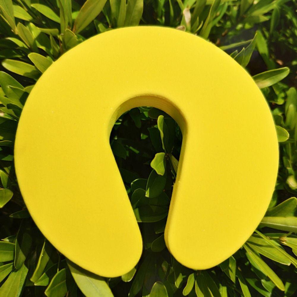 Soft-Touch Door Stopper EVA Fabric-Covered Foam Durable Finger Protector Baby