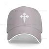 Fashion Camino De Santiago Baseball Cap Women Unisex Custom Adjustable Unisex Cross Of Saint Dad Hat Outdoor