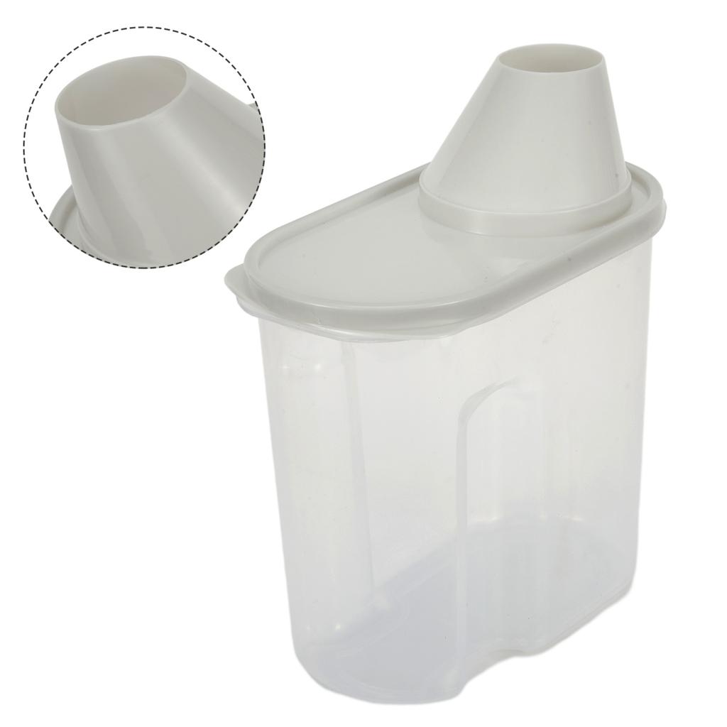 Large Food Container Plastic Rice Snacks 3 Containers Bean
