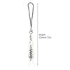 Y2K Creative Fishbone Mobile Phone Chain Metal Fish Bone Phone Lanyard Cell Phone Charm Keycord Accessories