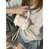 Summer Trendy Cool Portable Small Bag Women's New Fashionable Textured Pillow Bag Simple Casual Shoulder Messenger Bag
