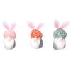 5pcs Happy Easter Easter Plush Hanging Rabbit Elf Party Props Doll Ornaments Colorful Bunny Ear Gnome Decoration Home Decoration