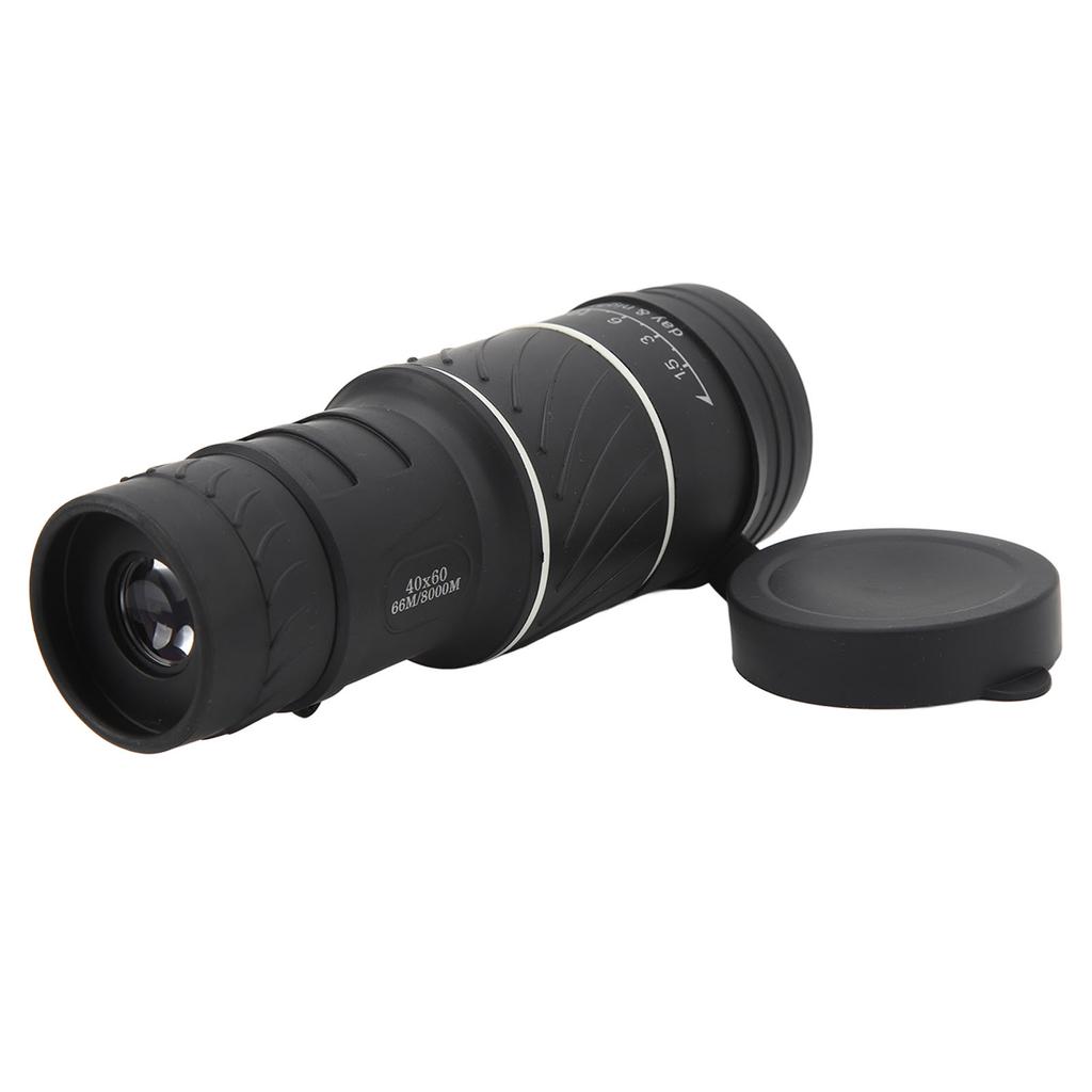 40x60 Monocular Telescope 52mm Aperture Bright Clear HD Outdoor Telescope for Bird Watching Hunting Hiking Camping
