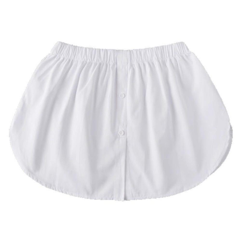 Asymmetric Hem Dance Skirt Adjustable False Hemline Durable Ballet Skirts Girls