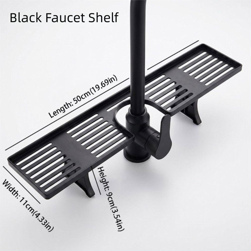 Mesh Faucet Storage Shelf Water Drainage Kitchen Drainage Holder Bathroom Storage Rack Household