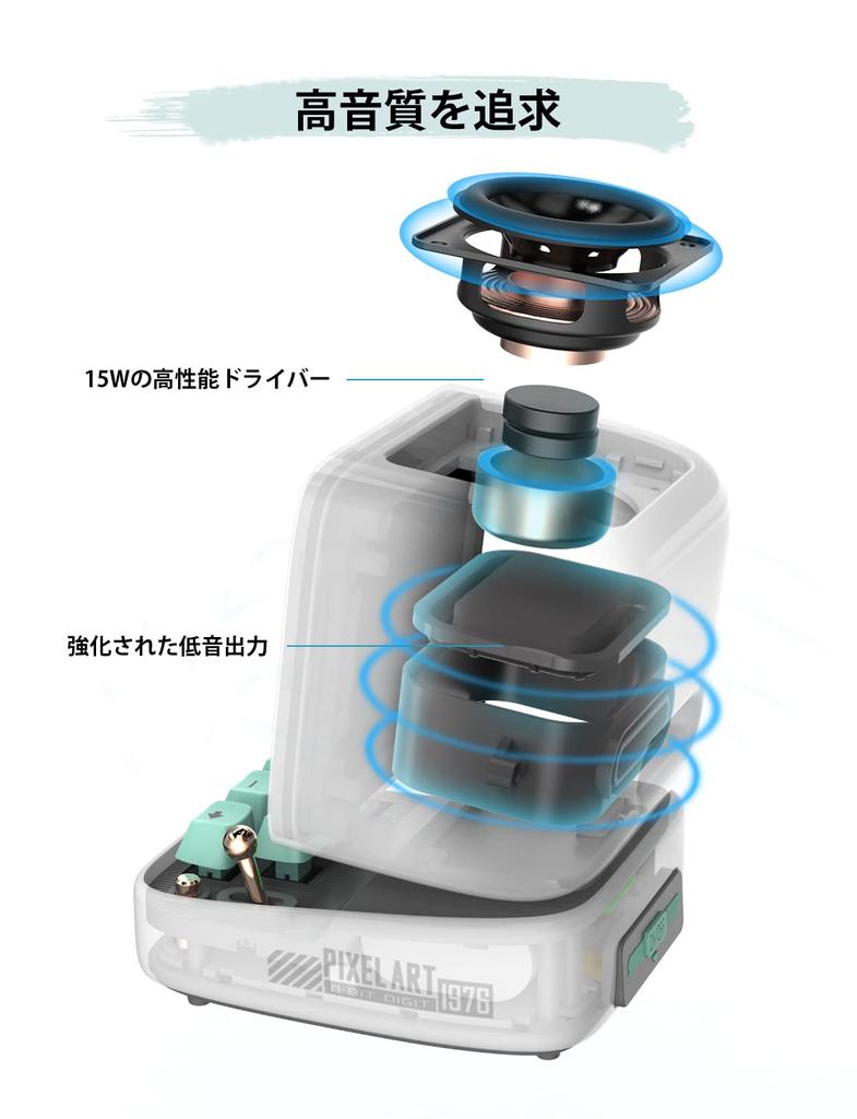 Портативный Bluetooth-динамик Divoom, дюймовый светодиодный экран, пиксельный DSP, беспроводной динамик, приложение, аудиомеханический, белый, Ditoo-Pro 3,55, дисплей, управление, HD, клавиатура,