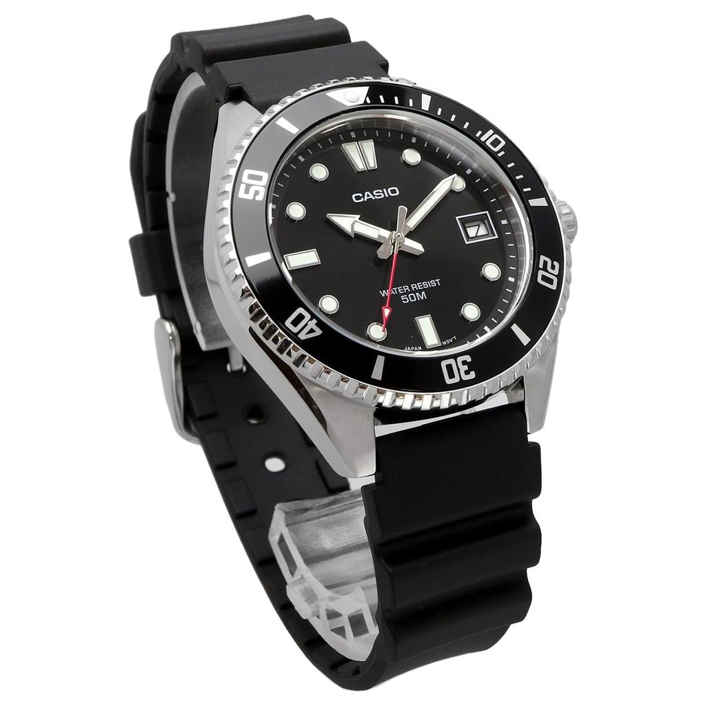 CASIO Standard Analog Watch Boys Girls Black Bezel Urethane Band Overseas Model [Casio] MDV-10-1A1V Women's [Item]