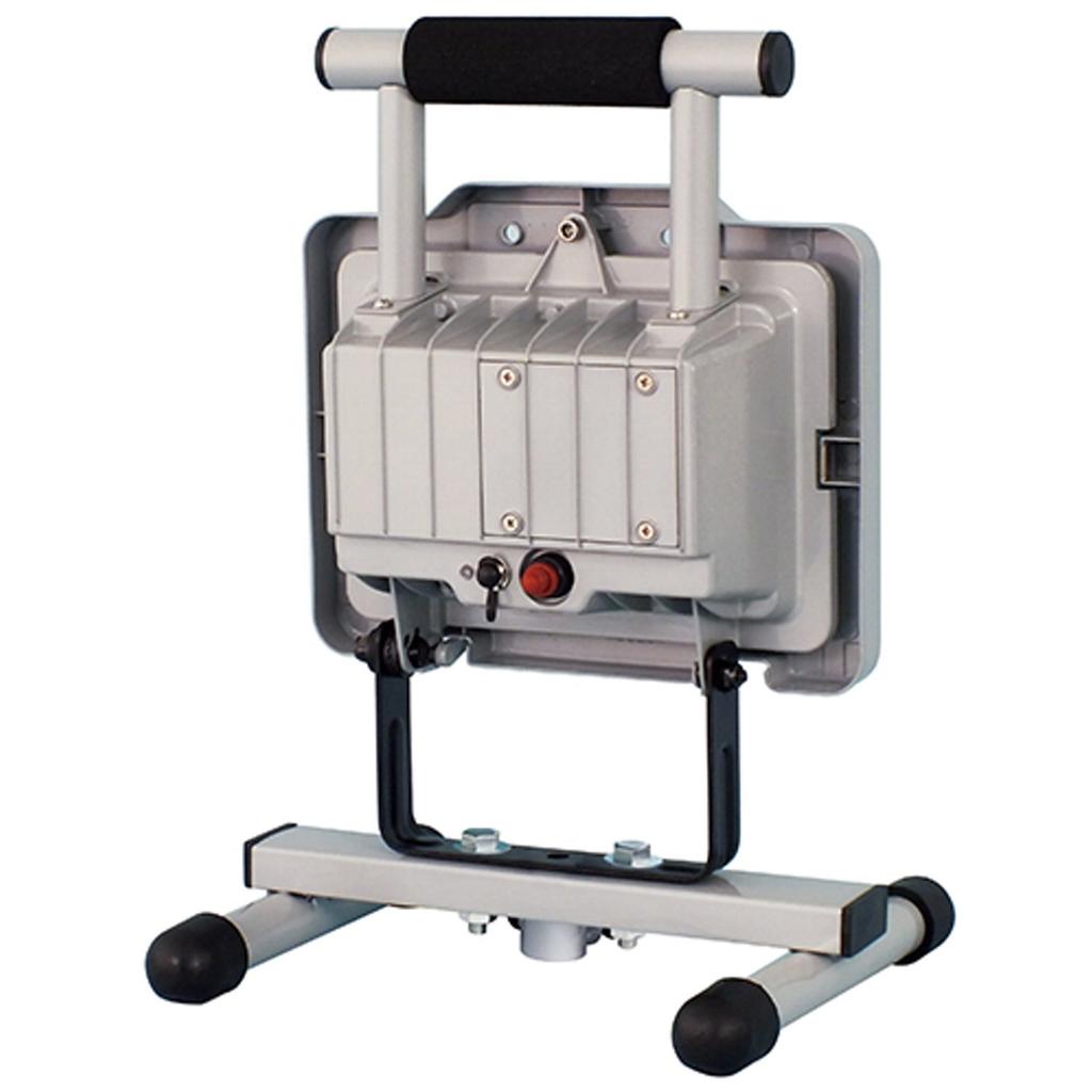 Caster Rechargeable LED Floodlight 200W Equivalent Illuminance 1270Lx CLP-800LRB