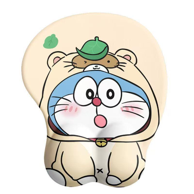 «Panda Mouse Pad Wrist Rest — мягкий силиконовый коврик для использования в офисе или на ноутбуке»